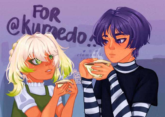 wanderer & nahida (genshin impact) (request by @kuraedo)